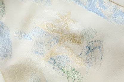Jacquard-Halbrock mit Landschaftsmuster